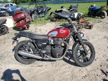  Salvage Triumph Motorcycle Speed Twin