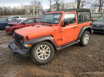  Salvage Jeep Wrangler