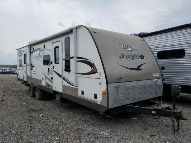  Salvage White Camper