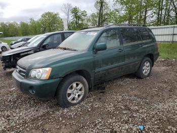  Salvage Toyota Highlander