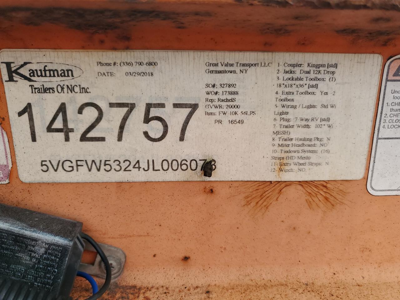 Kaufman Trailer Image 2