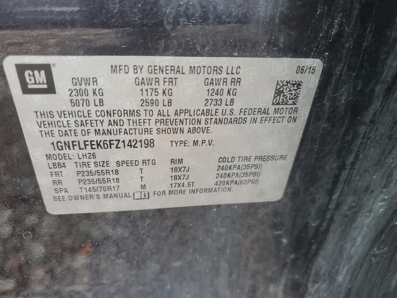 Chevrolet Equinox Lt Image 12