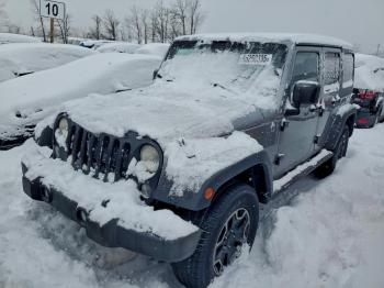  Salvage Jeep Wrangler