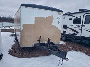  Salvage Wells Cargo Trailer