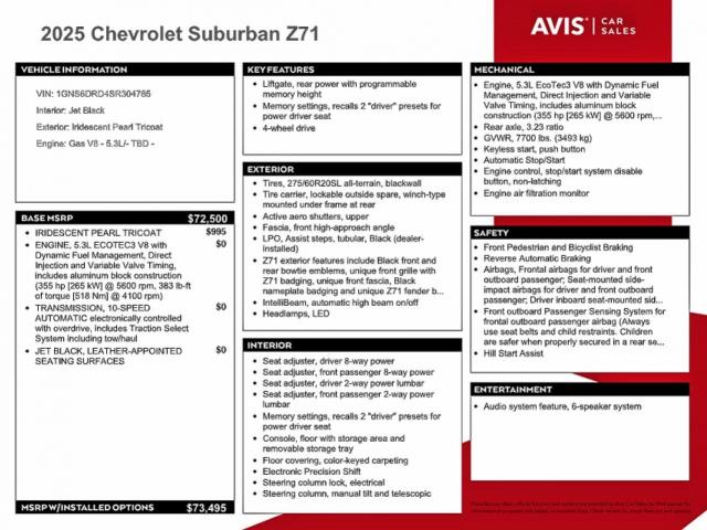 Chevrolet Suburban K1500 Z71 Image 11