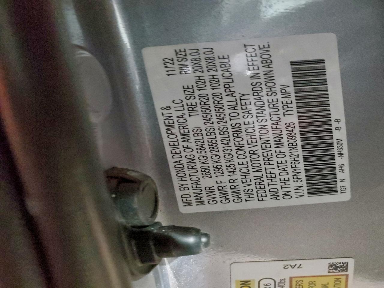 Honda Pilot Se Image 9