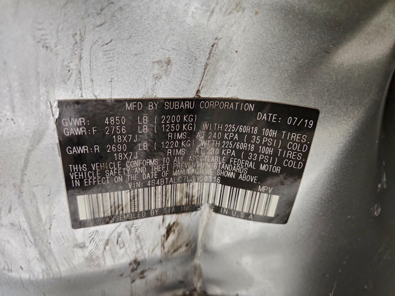 Subaru Outback Limited Image 8