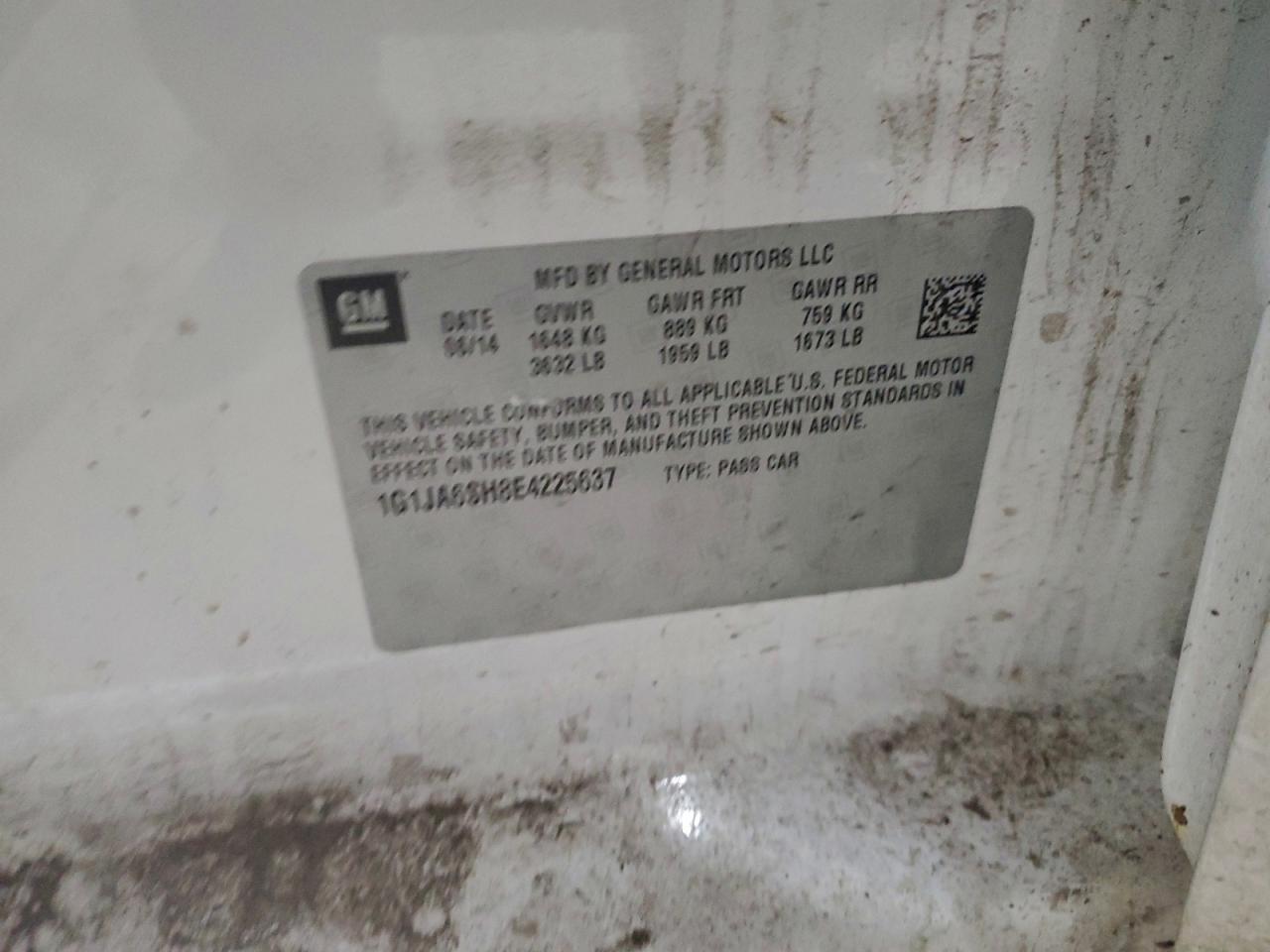 Chevrolet Sonic Ls Image 4