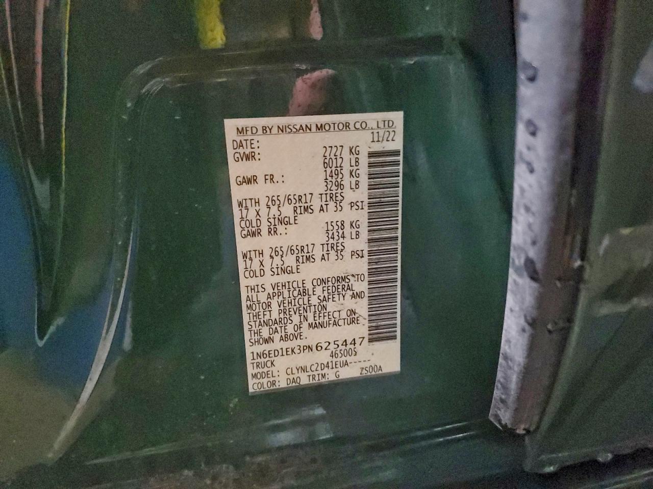 Nissan Frontier S Image 9