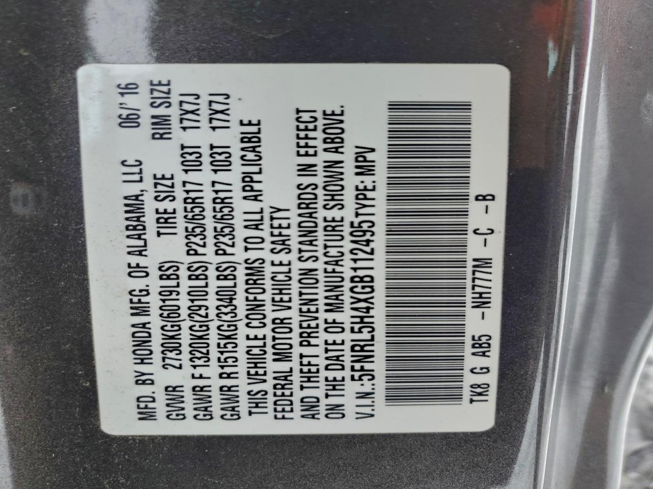 Honda Odyssey Ex Image 10