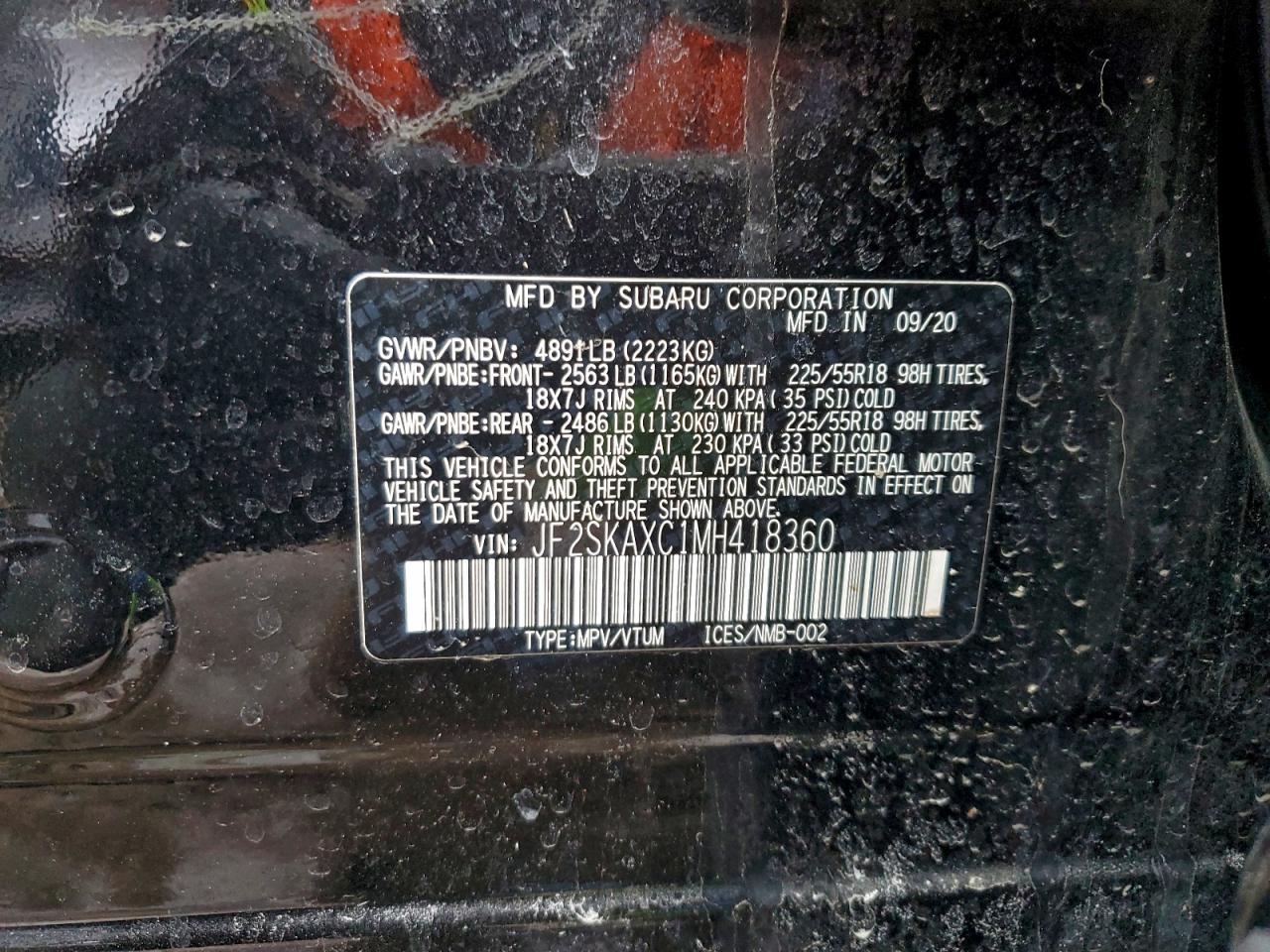 Subaru Forester Touring Image 12