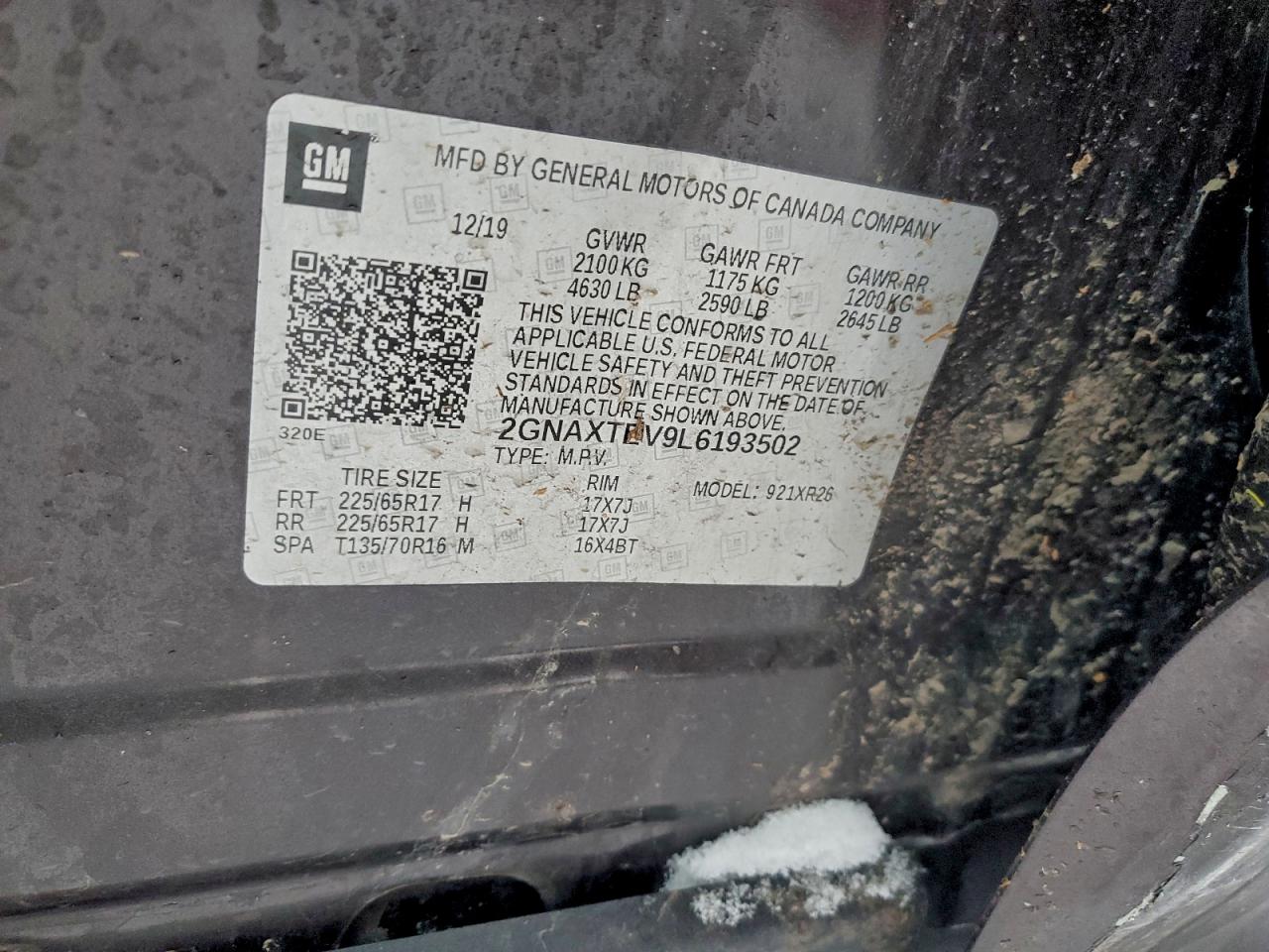 Chevrolet Equinox Lt Image 9