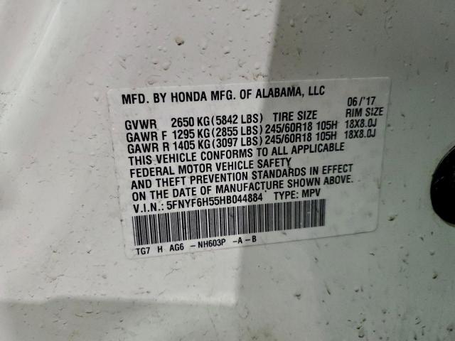 Honda Pilot Exl Image 10