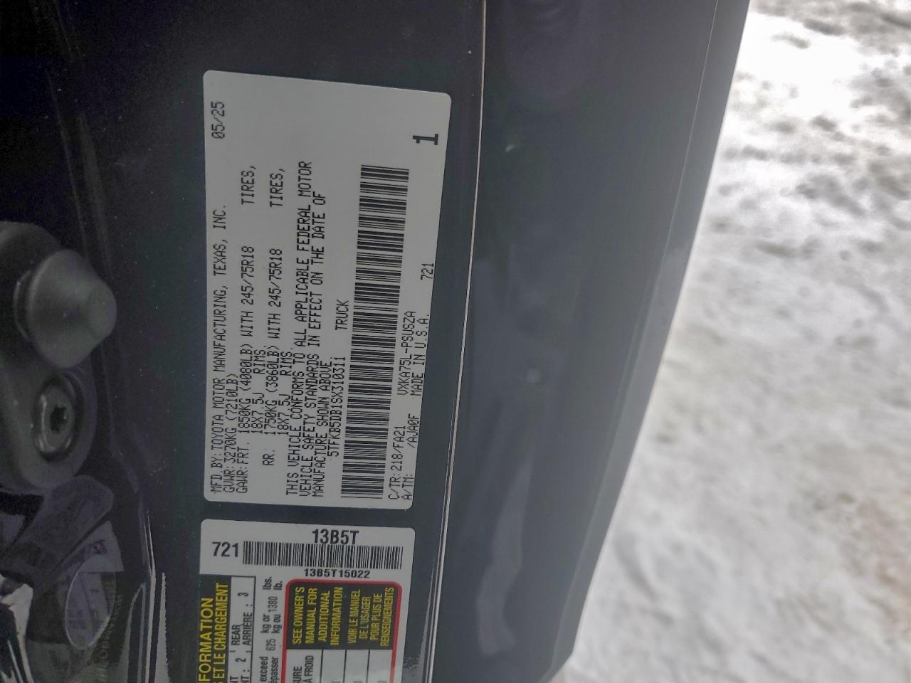 Toyota Tundra Crewmax Sr Image 12