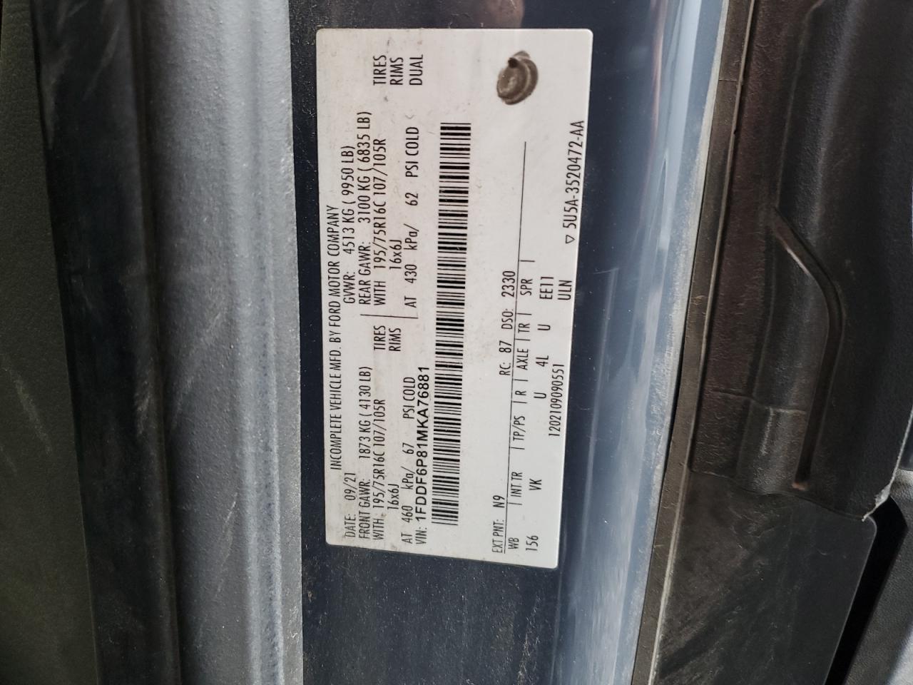 Ford Transit T-350 Hd Image 12