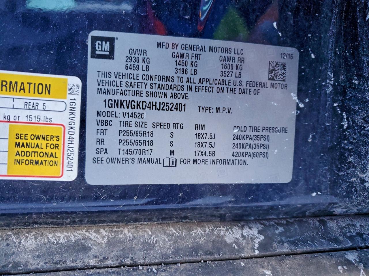 Chevrolet Traverse Lt Image 13