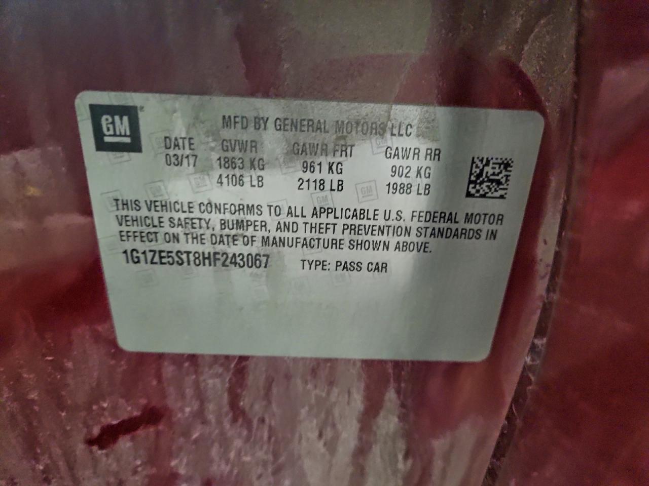 Chevrolet Malibu Lt Image 10