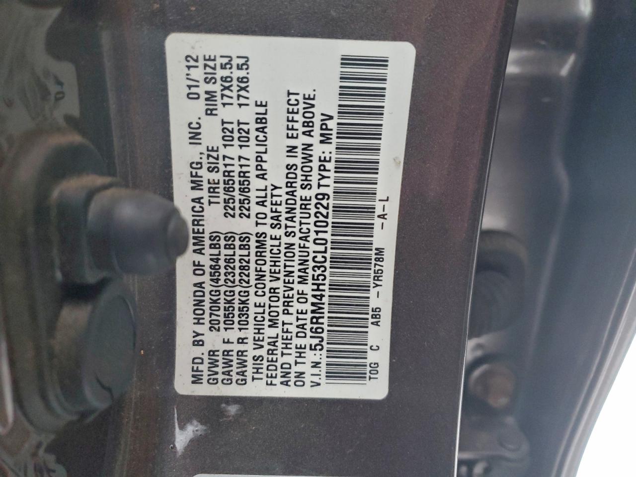 Honda Crv Ex Image 13