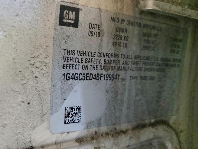 Buick LaCrosse Cxl Image 12