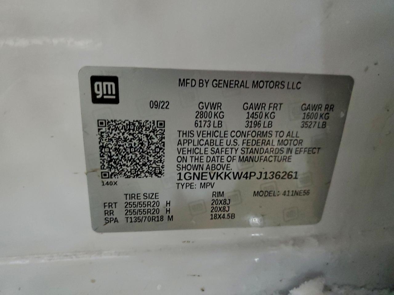 Chevrolet Traverse Premier Image 10