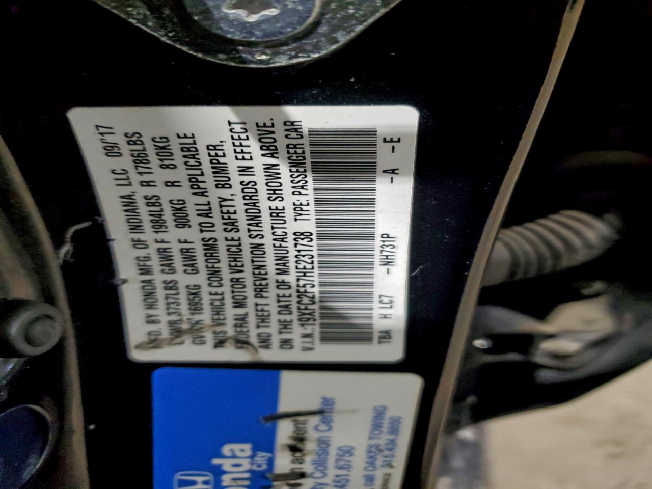 Honda Civic Lx Image 10