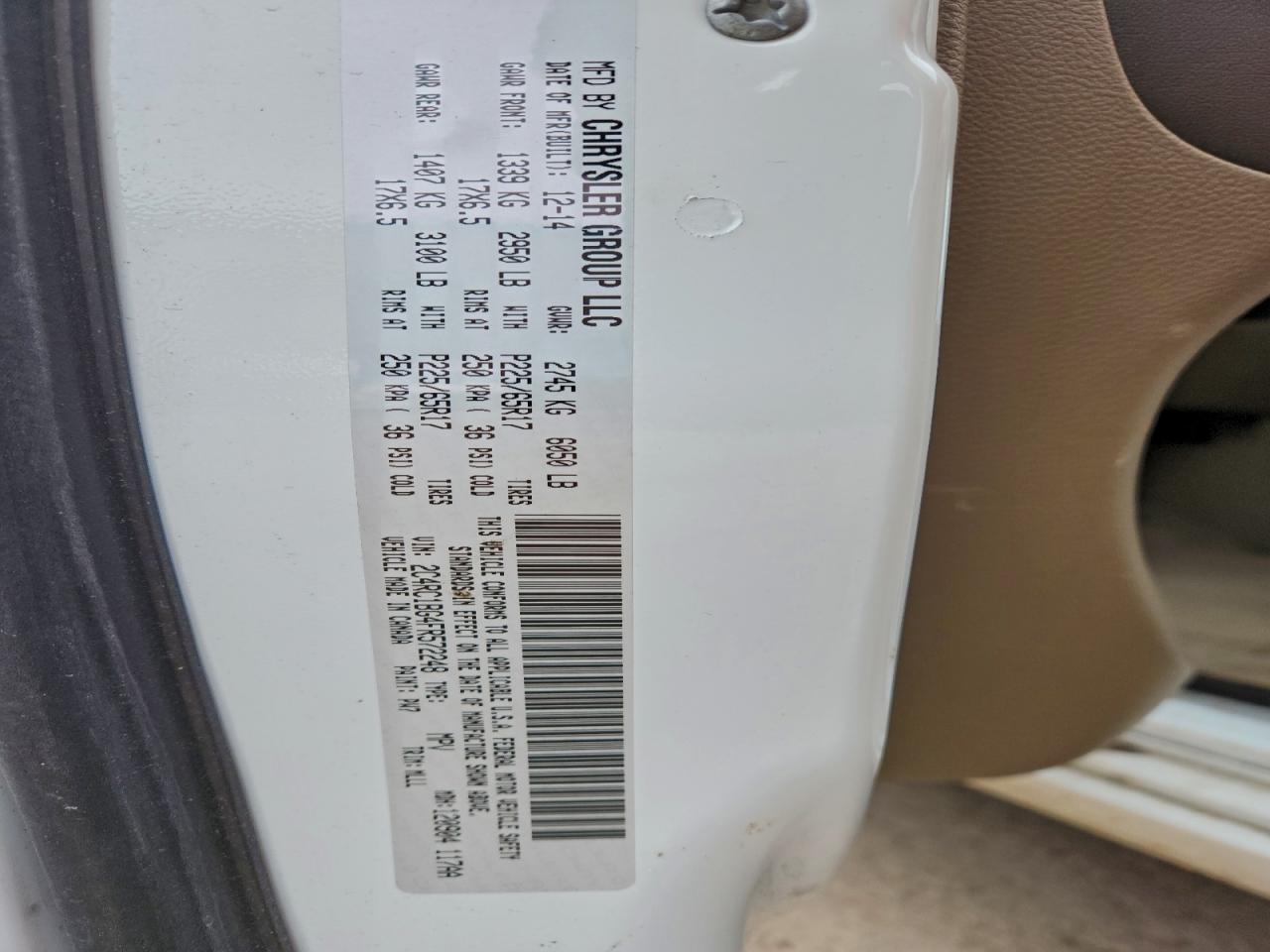 Chrysler Minivan Touring Image 8